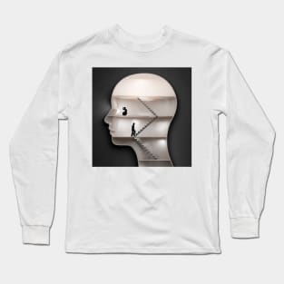 Human mind, artwork (F009/4942) Long Sleeve T-Shirt